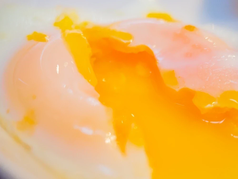 アシェット:カツサンドモーニングの目玉焼き