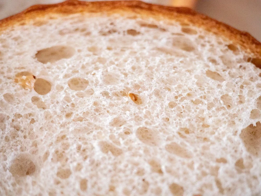 アシェット:笠岡産もち麦の食パン