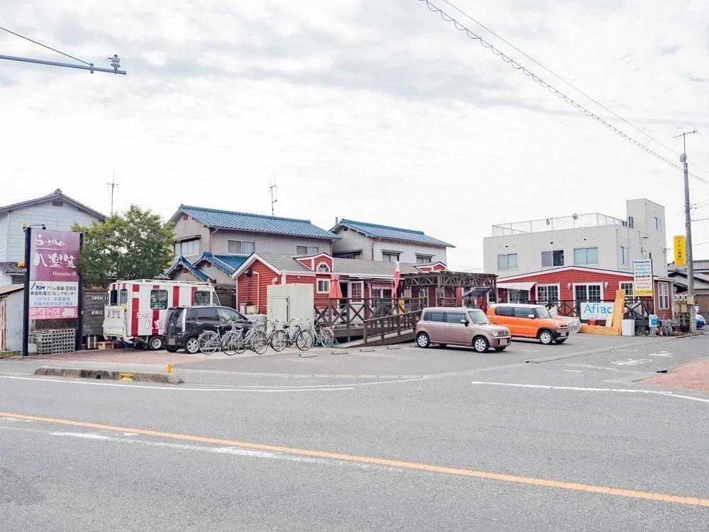 八楽笑への行き方：県道47号線 店頭