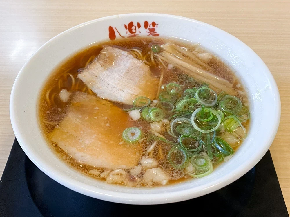 八楽笑:八楽笑ラーメン(尾道ラーメン)