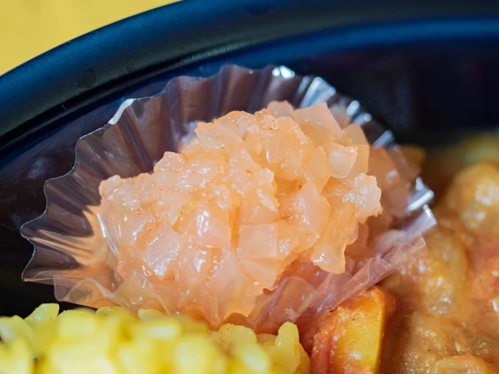 アモン:カレーのタマネギ甘酢漬け