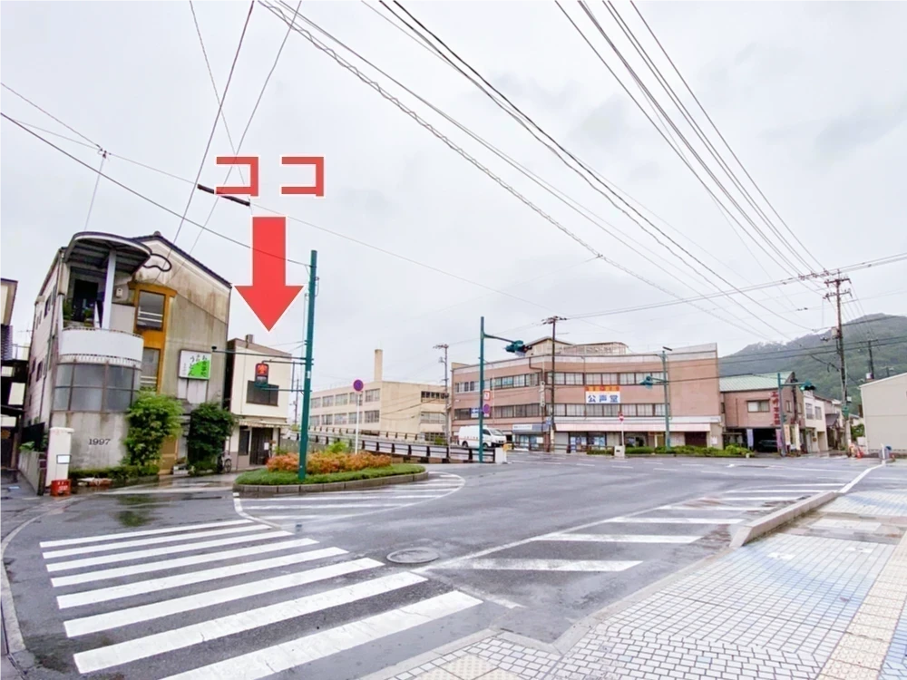 坂本への行き方：坂本店頭