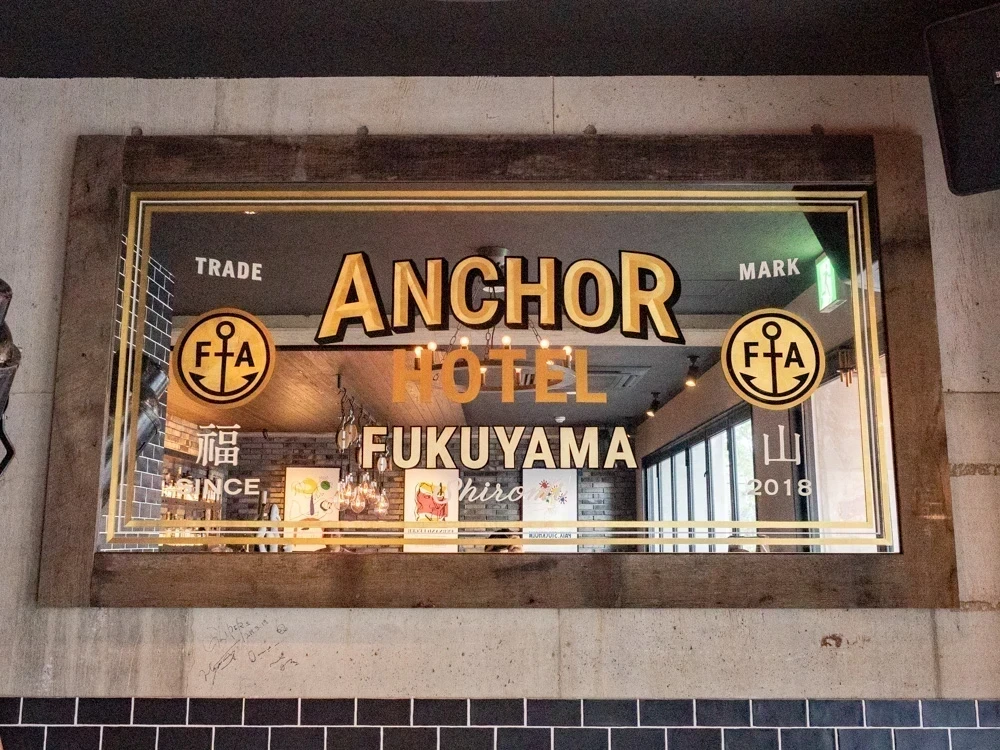 アンカーバー:ミラー看板