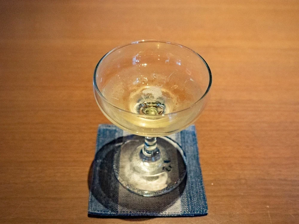 アンカーバー:ウェルカム・ドリンク(スパークリングワイン)