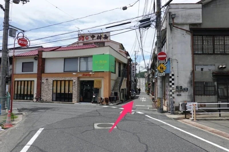 尾道レコード　順路