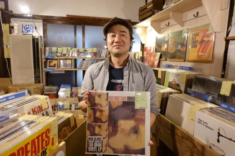 尾道レコード　店長　薄田真樹さん