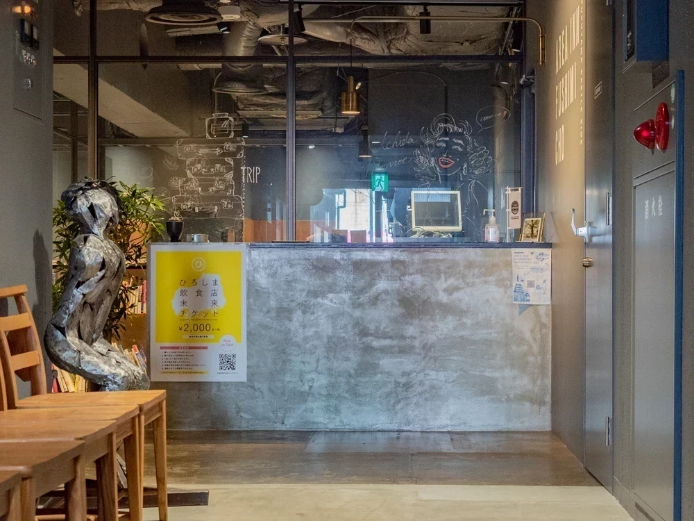AREA INN FUSHIMICHO：レセプション