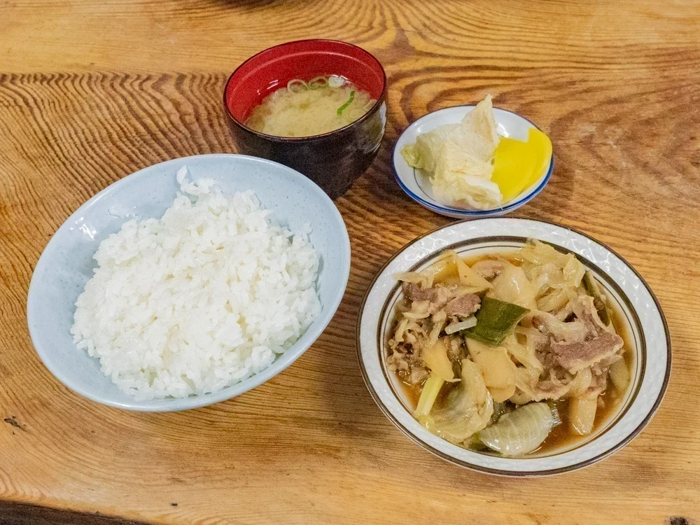 稲田屋:定食