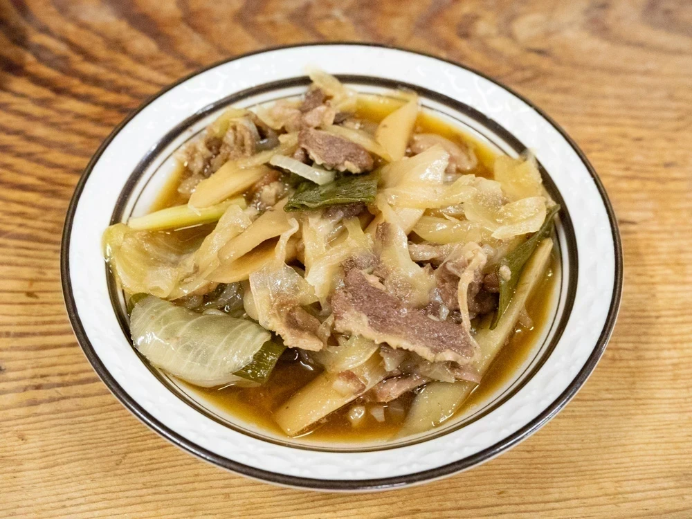 稲田屋:肉皿