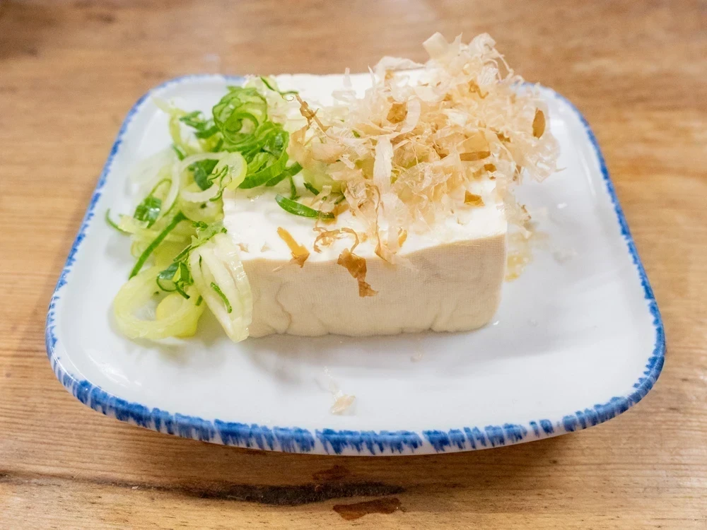 稲田屋:冷奴
