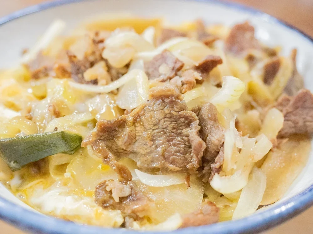 稲田屋:肉玉丼