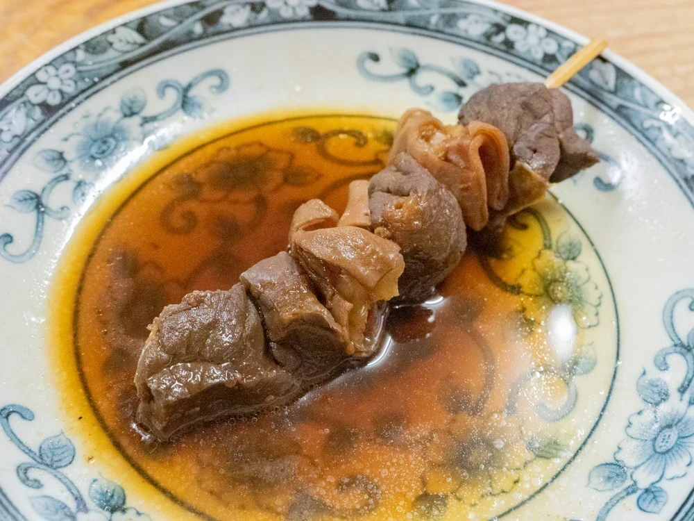 稲田屋:関東煮(黒)