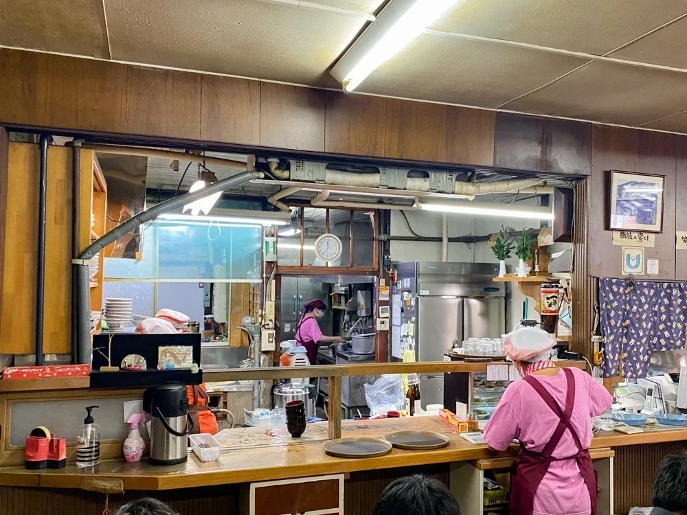稲田屋:店内