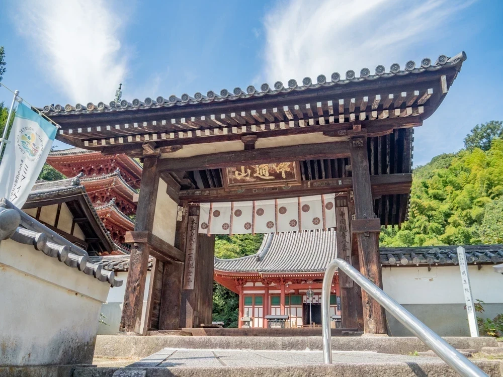 明王院:山門