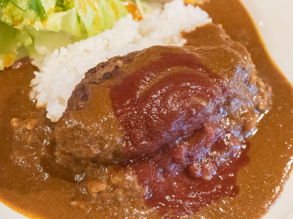 アップルスパイス：ハンバーグカレー