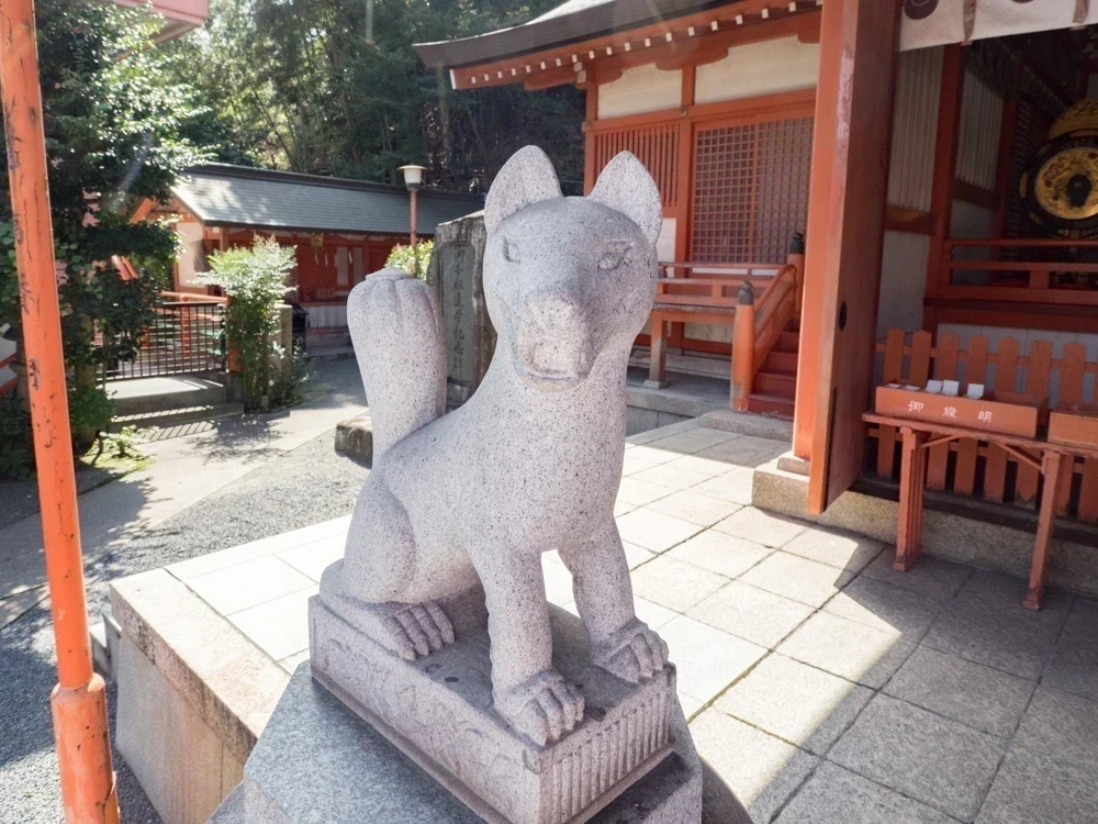 草戸稲荷神社:キツネ