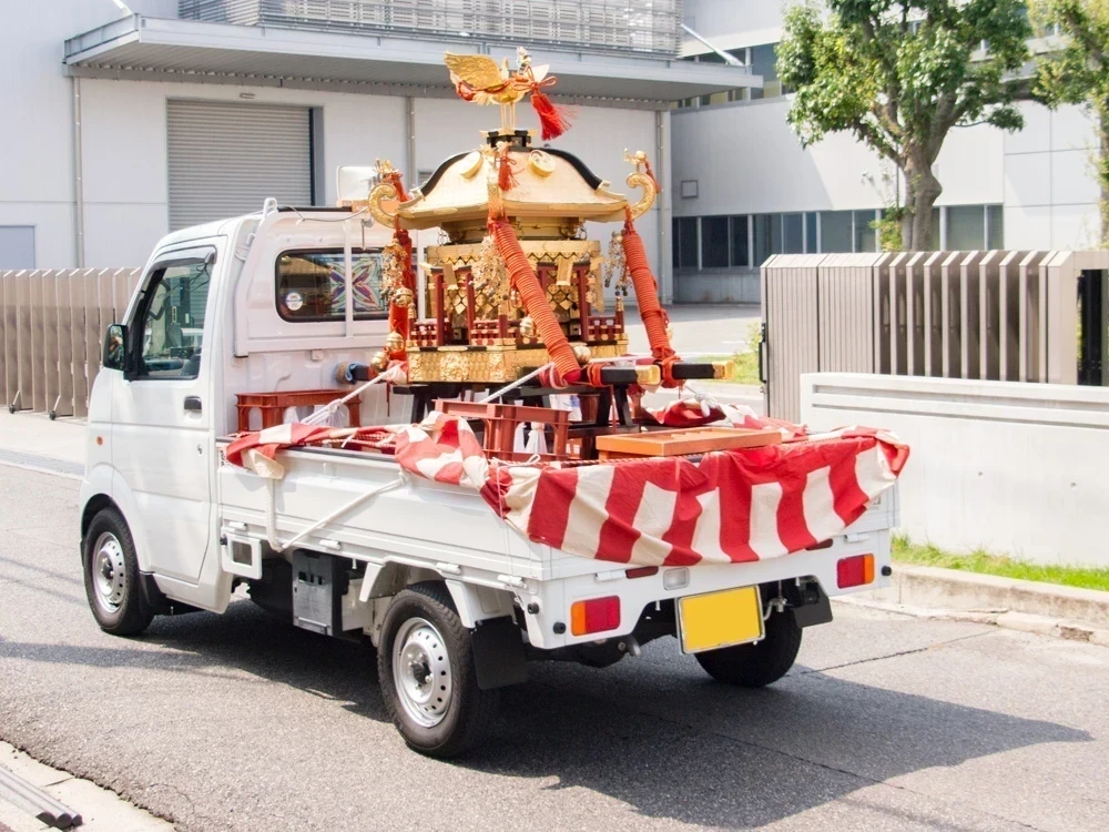草戸稲荷神社:八幡神社例大祭のようす