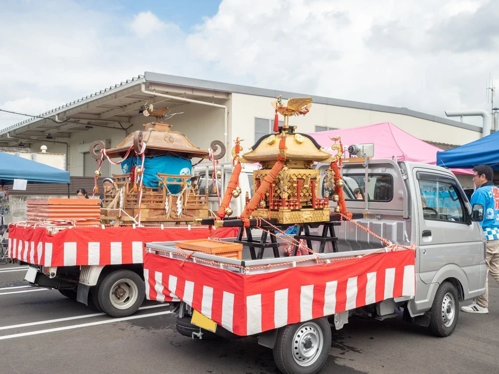 草戸稲荷神社:八幡神社例大祭のようす