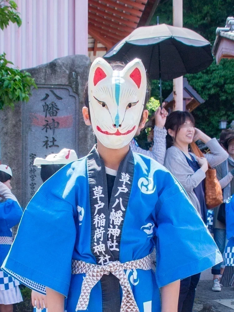 草戸稲荷神社:卯之大祭 コンコン行列のようす