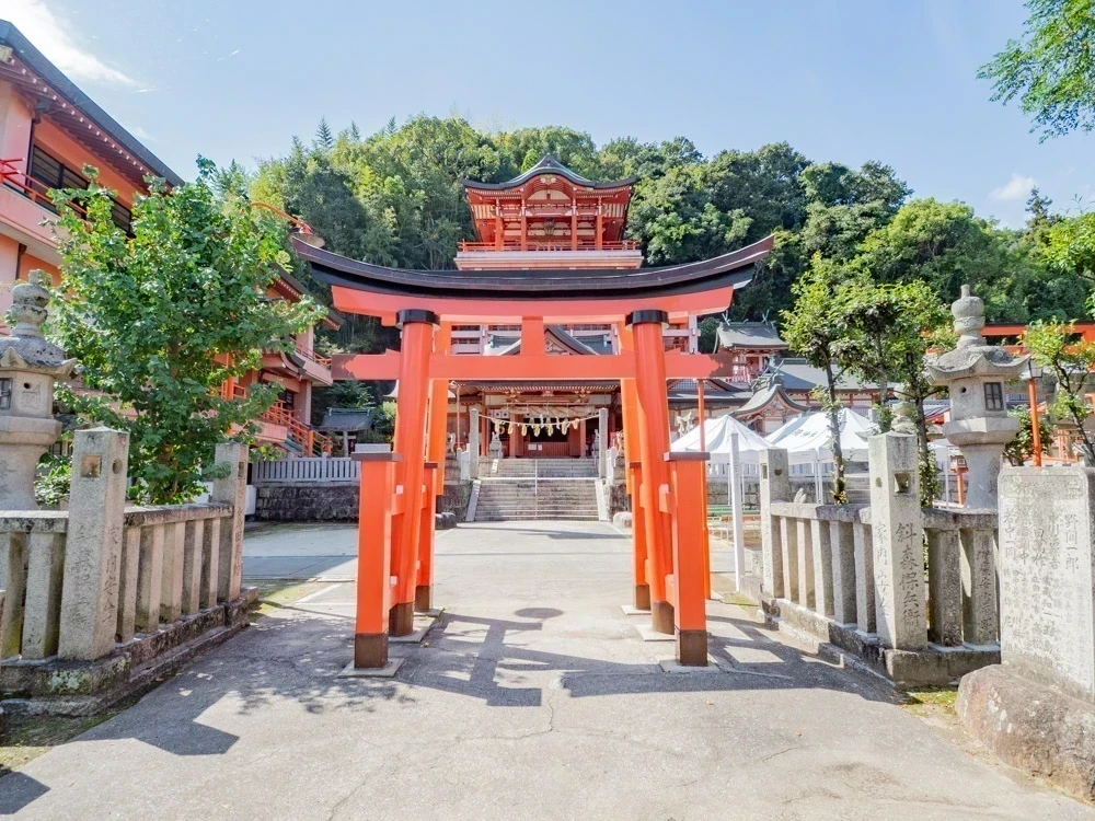 草戸稲荷神社:鳥居