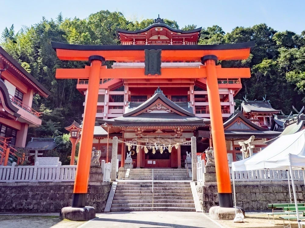 草戸稲荷神社:鳥居