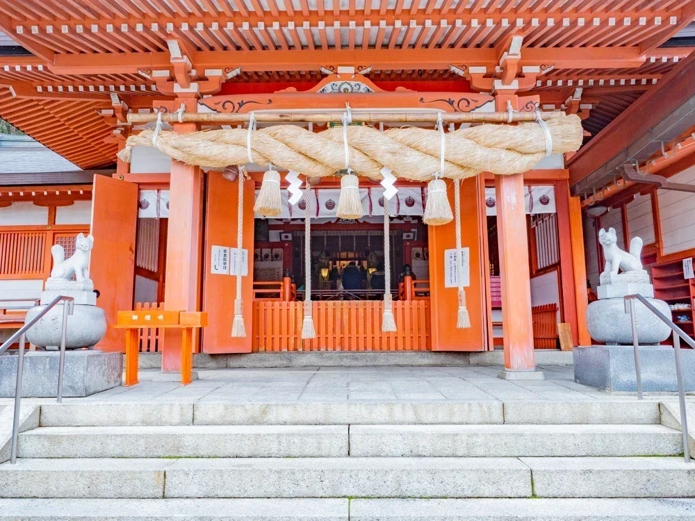 草戸稲荷神社:拝殿