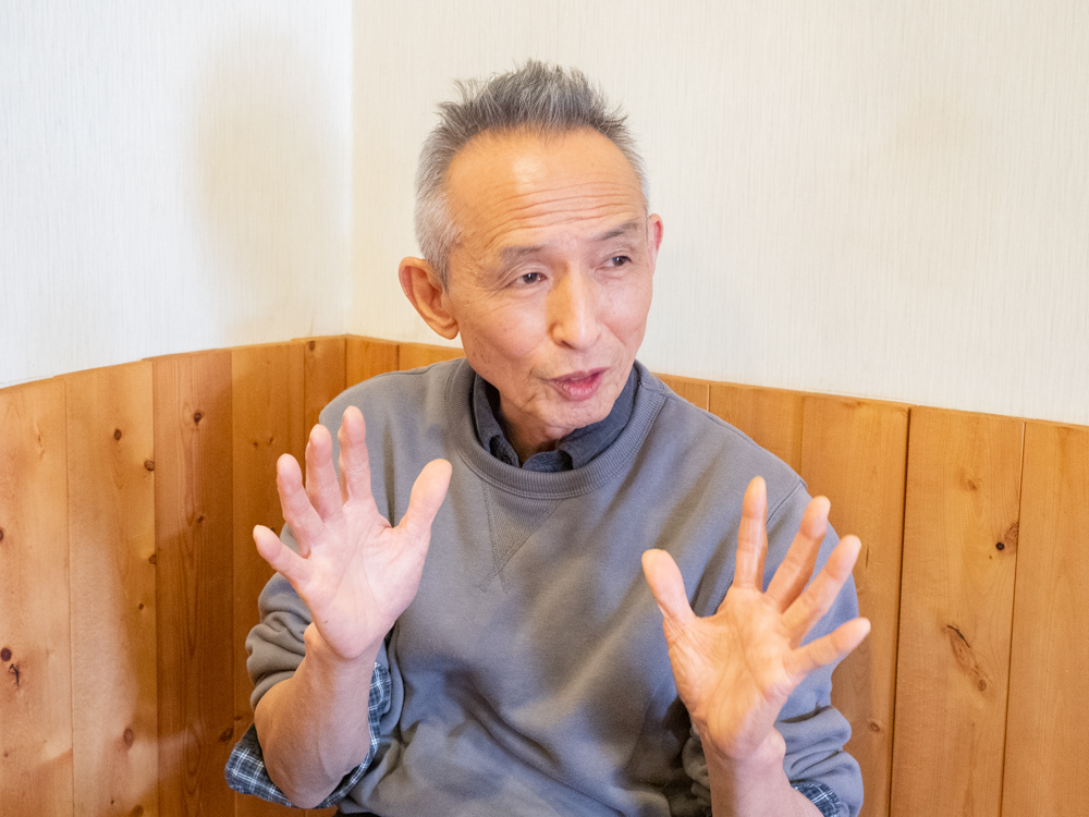 ジョンバーガー&カフェ：オーナー 岡本晴見さん