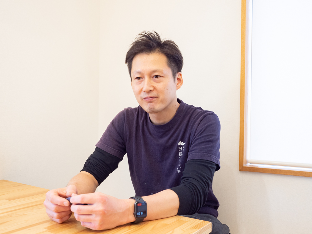 日鶏ひとり：代表 藤之原康人さん