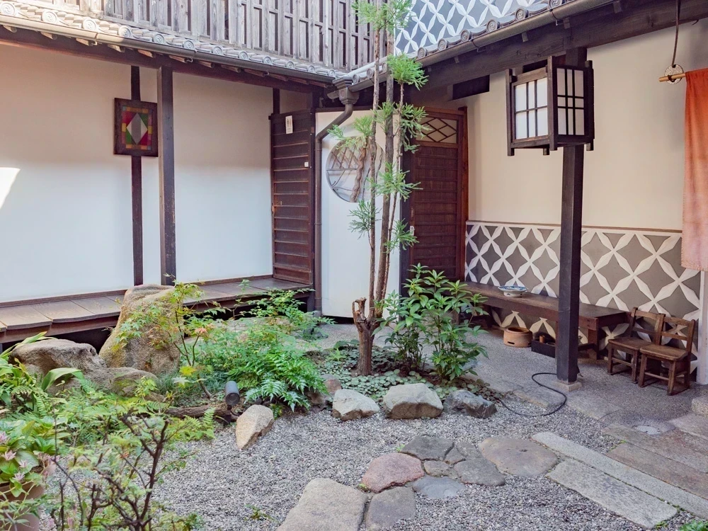 中庭も美しい