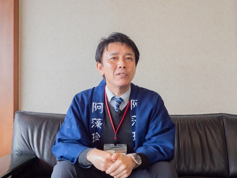 阿藻珍味:代表取締役 粟村 元則さん