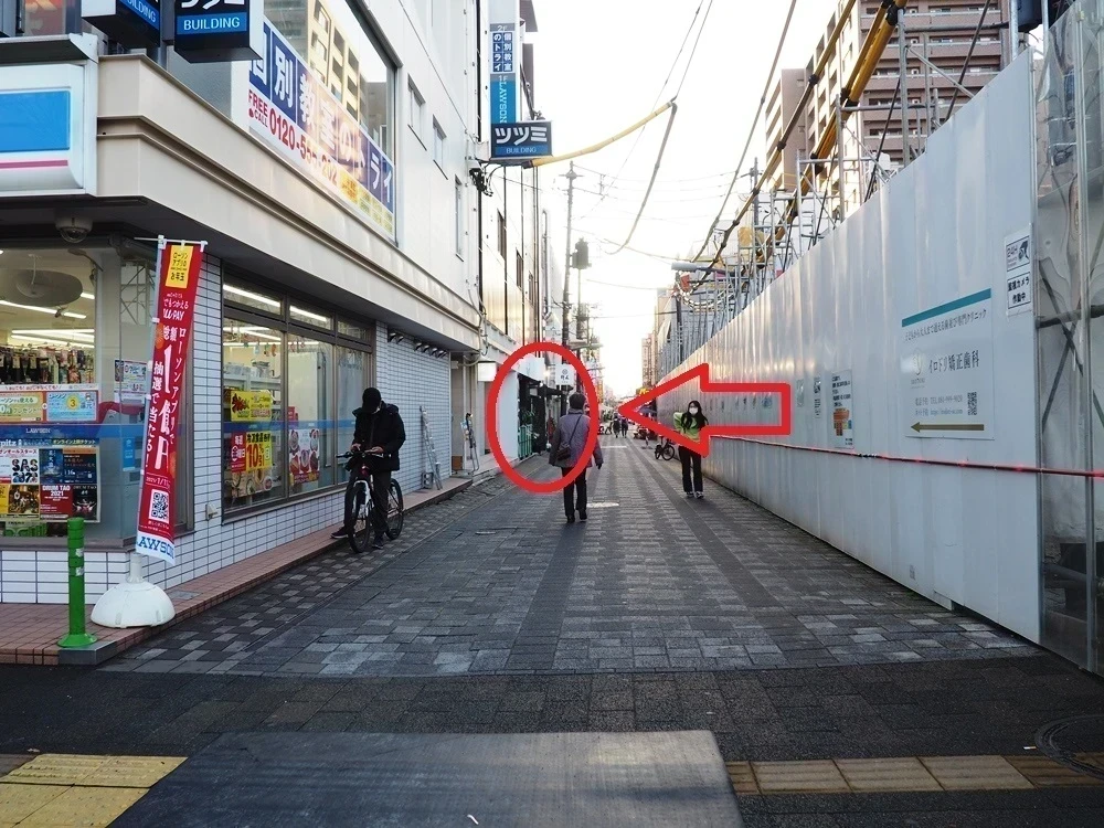 パルクオーレ 道順