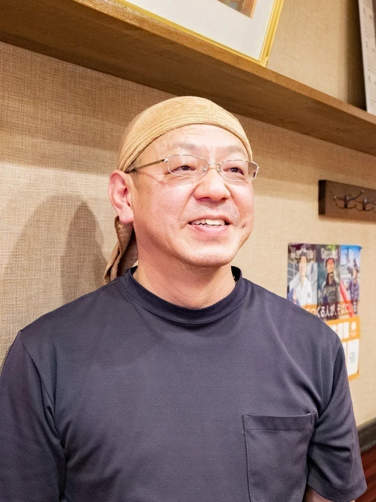 たに：代表 谷森光治さん