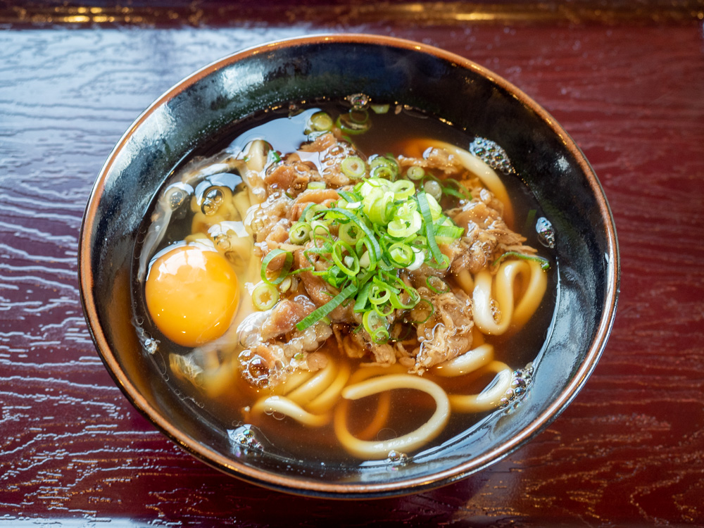 肉玉うどん