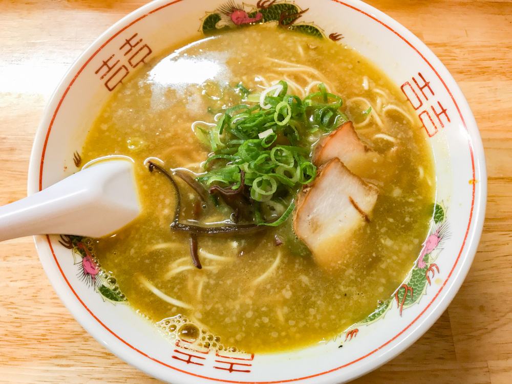カレー風味らーめん (過去の訪問時に撮影)