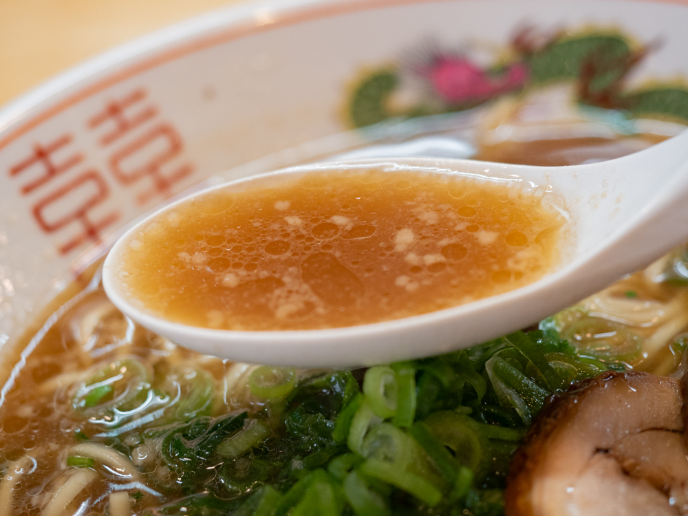 さんいち：鶏白湯系らーめん 醤油