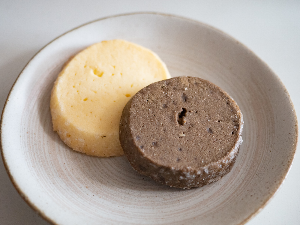 今茶とそらいろ ほうじ茶クッキー （過去の購入時に撮影）