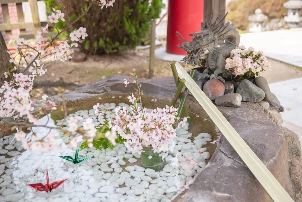 白雲大社の手水舎
