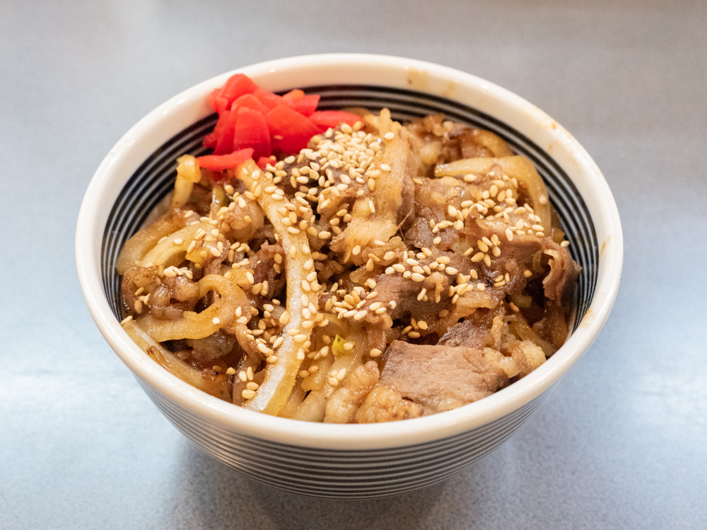 牛ちゃん尾道店：ミニ焼肉丼