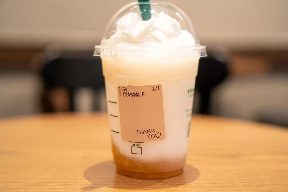 スターバックスコーヒー 岡山フラペチーノ