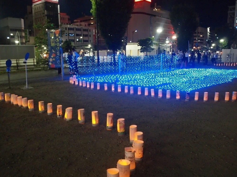 ふくやま城下あかりまつり