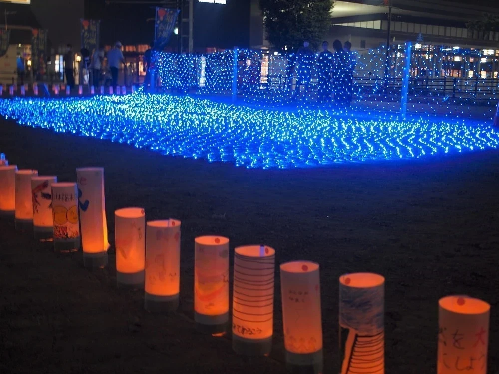 ふくやま城下あかりまつり