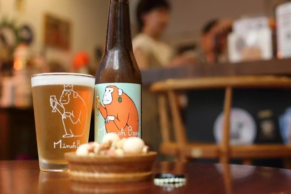 箕面ビールのおさるIPA