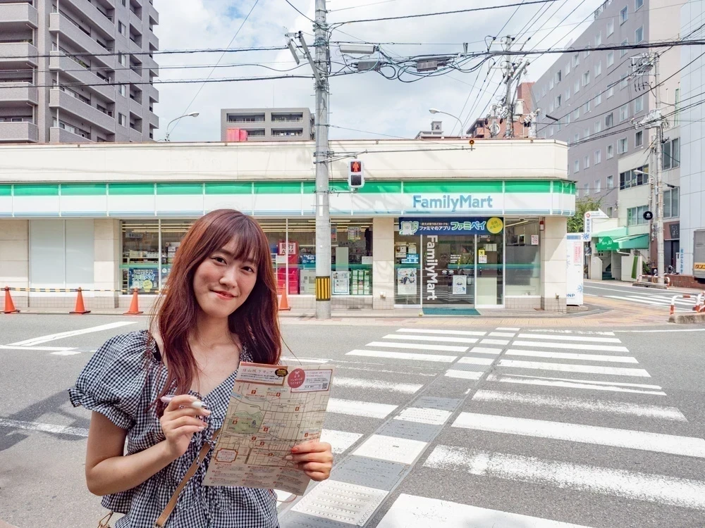 水野勝成と失われた設計図:物見櫓跡 ヒントスポット ファミリーマート福山北口店