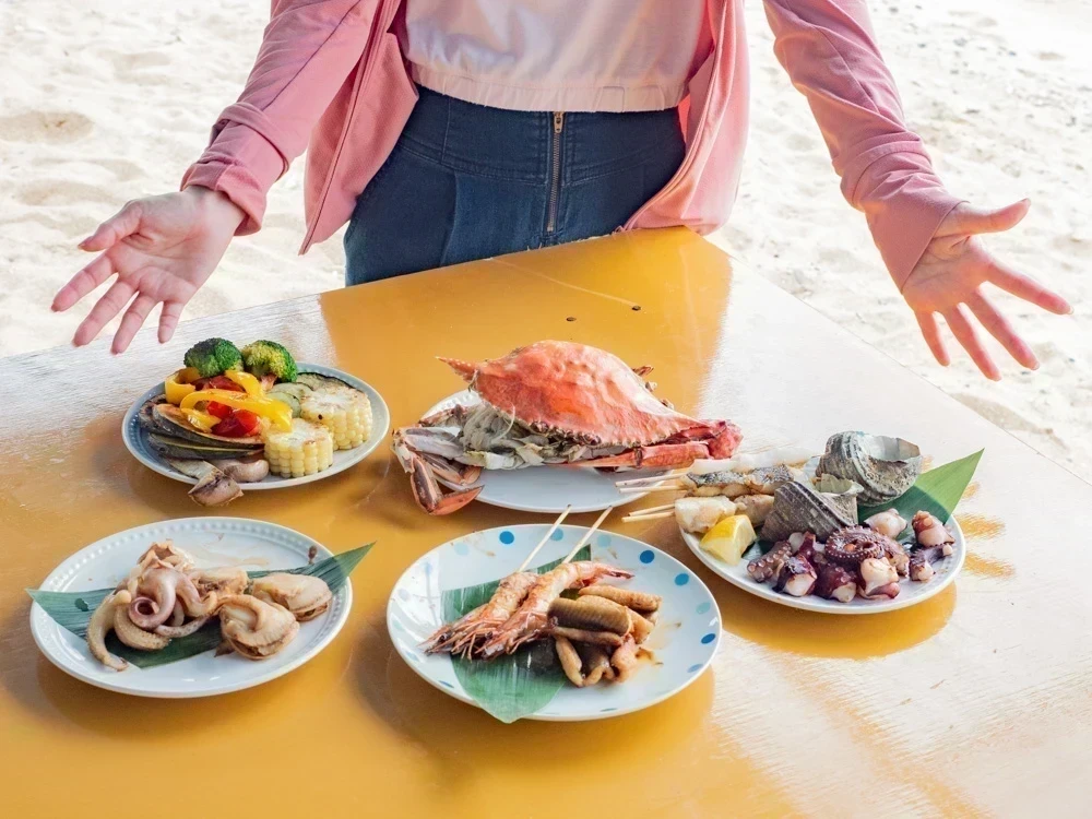 太進館:海鮮バーベキュー