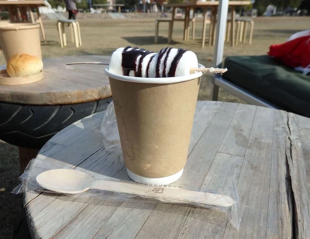 ニワサキマルシェホットチョコレート