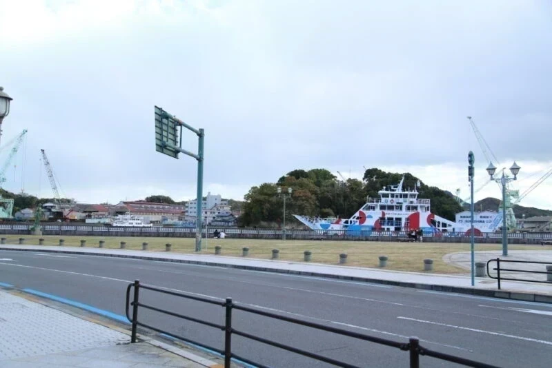 尾道水道沿いの道