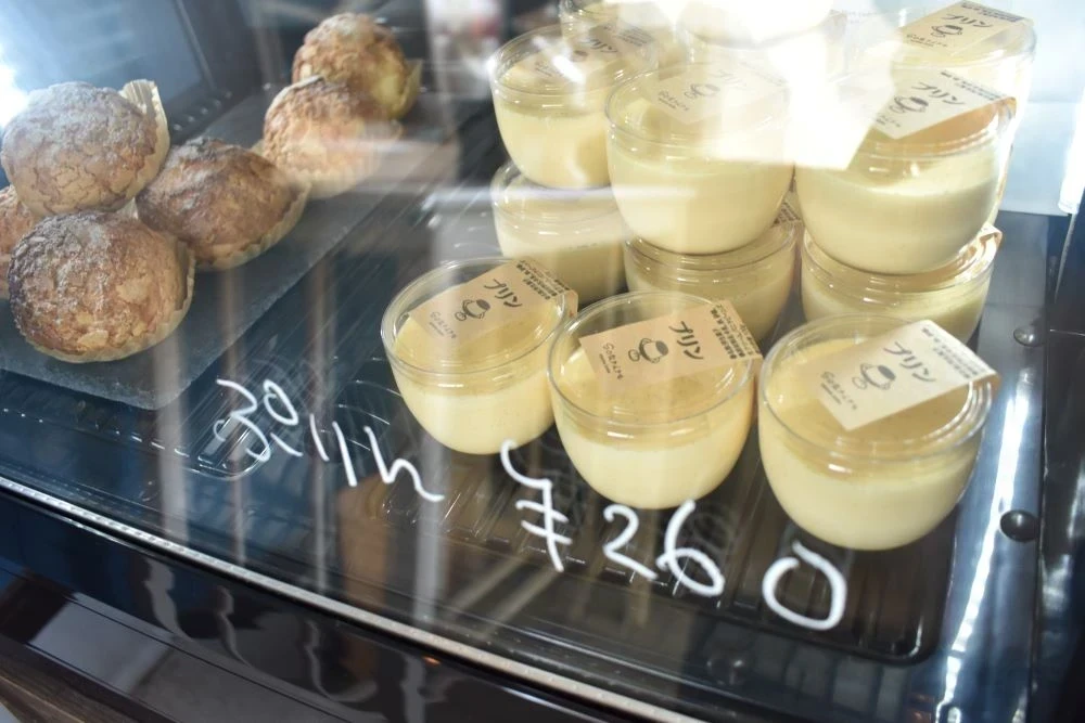 プリンとシュークリーム