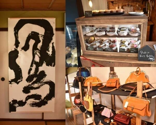 シェア工房 シガ-シガ ～ 書家、パティシエ、がまぐち作家。3人の個性がかがやくオンリーワンの場所