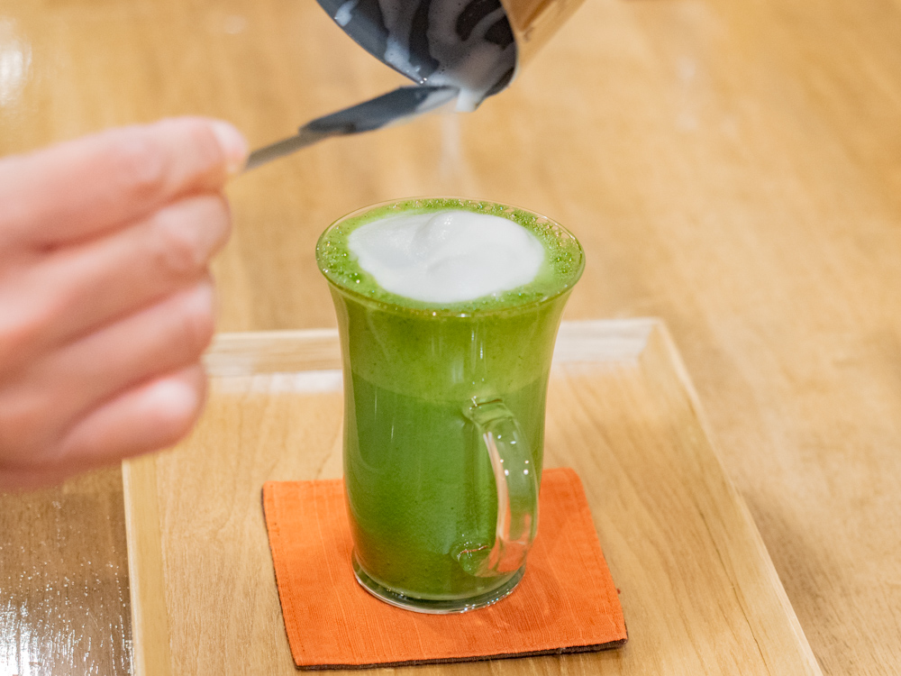 今川茶舗:抹茶ラテ ホット