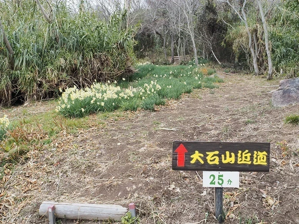 六島大石山入口